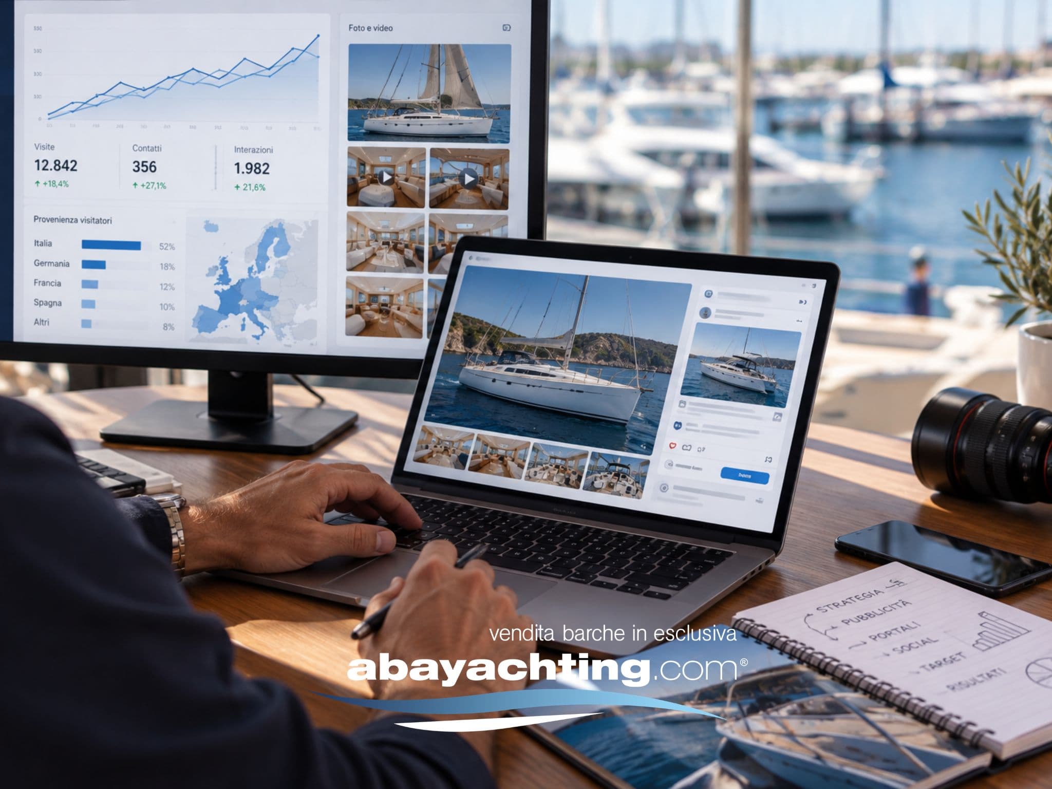 Marketing efficace per Vendere una Barca Usata