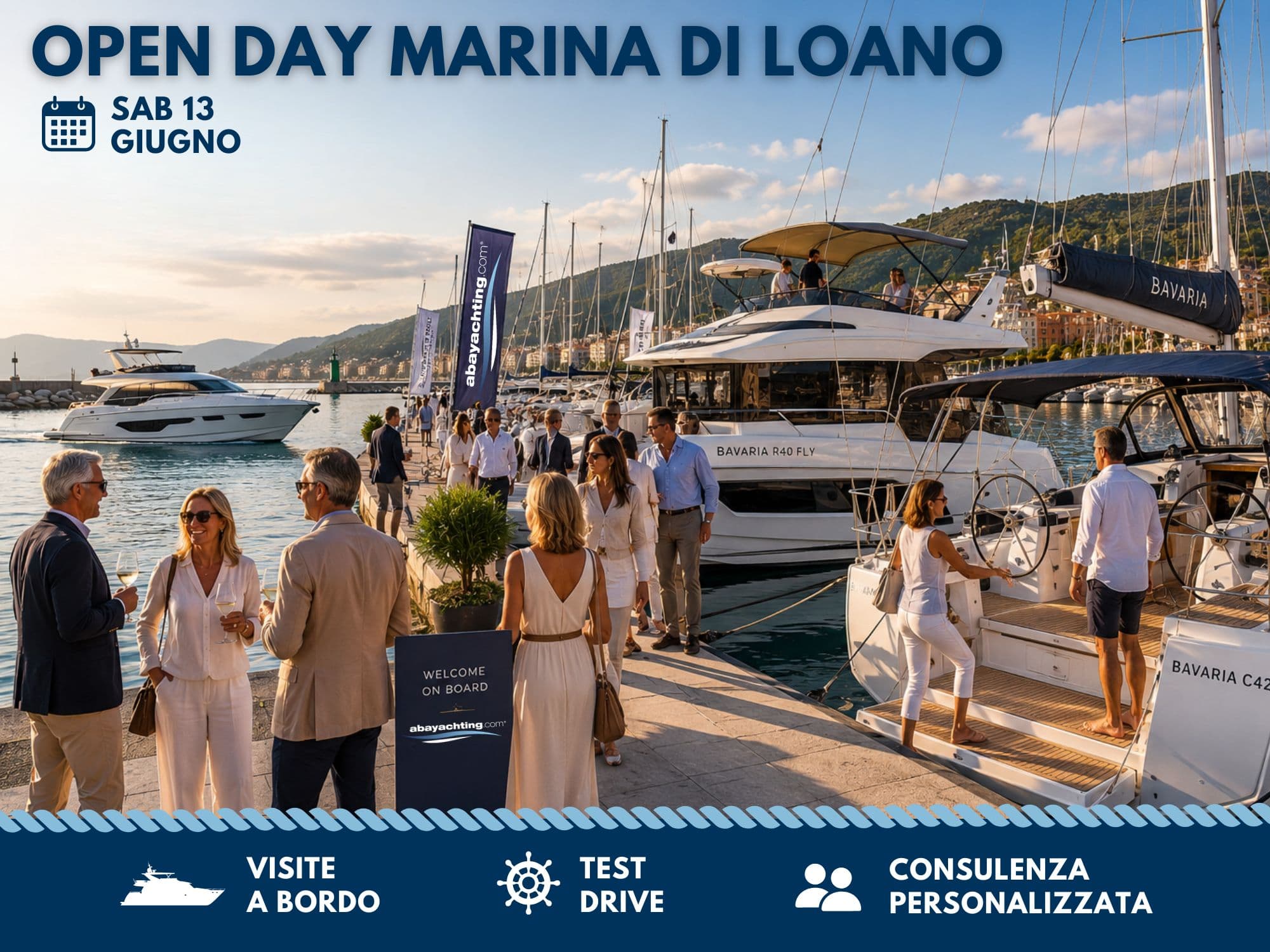 Una giornata dedicata a chi sogna una nuova barca per l'estate, con visite a bordo, prove in mare e tante novità da scoprire.