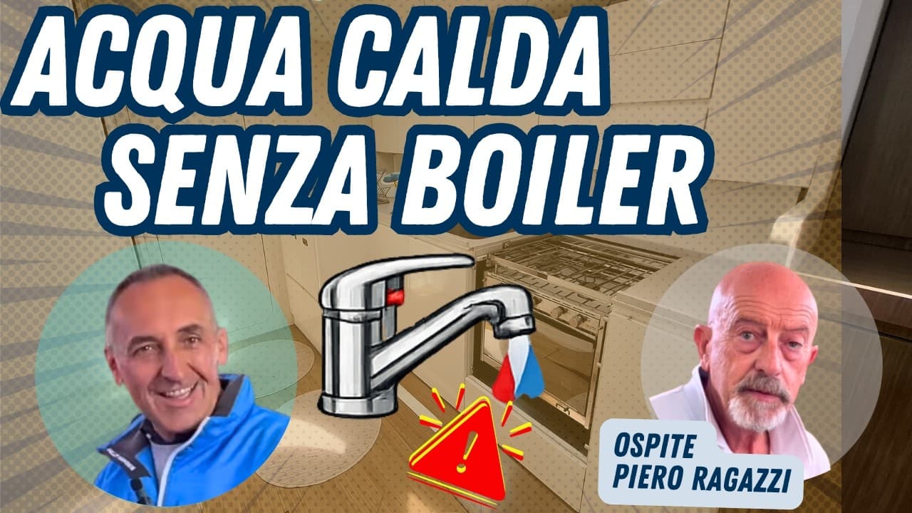 Hot water on board without an electric boiler: how the circuit works and what risks to avoid