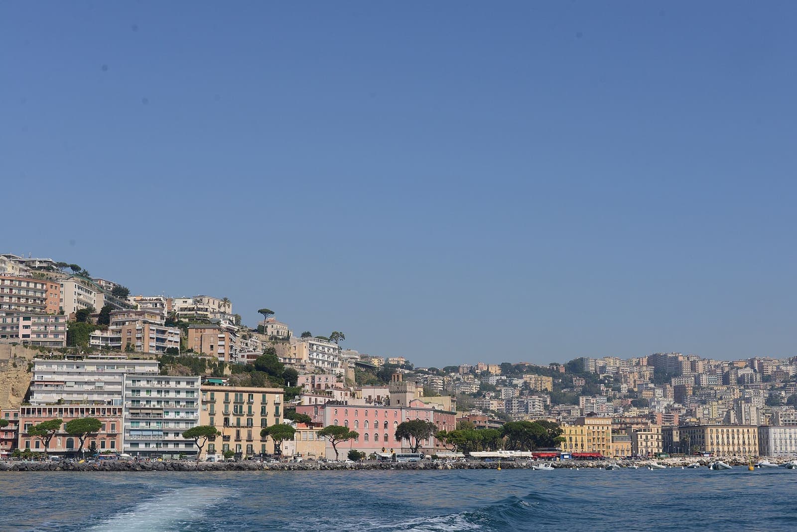 Yachten im Golf von Napoli