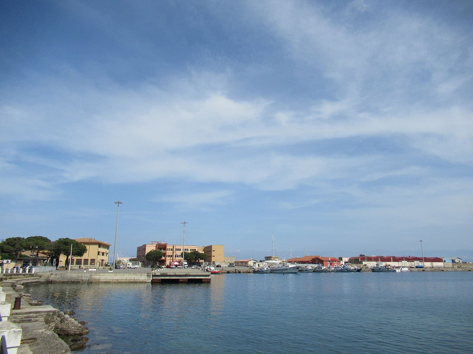 Embarcaciones en el puerto de Vibo Marina, en Calabria